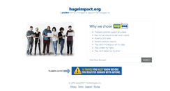 Desktop Screenshot of hugeimpact.org