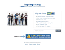 Tablet Screenshot of hugeimpact.org